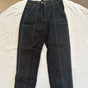 Something Navy Black Skinny Jeans